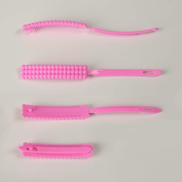 Hair Clips Set 32Pcs Multi-Color Plastic Small Barrettes for Women Girls main image 4